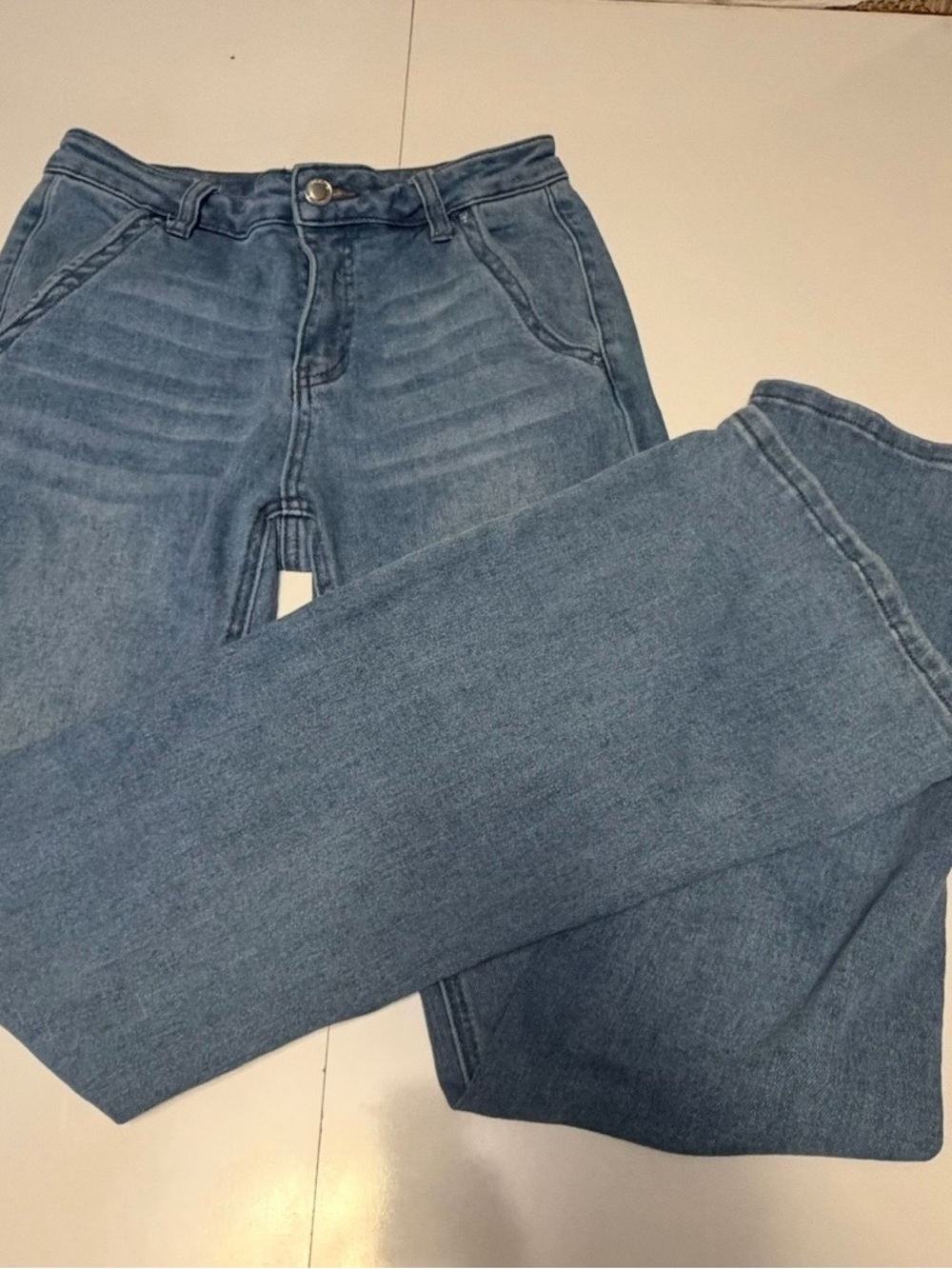 Simple Society Eco Friendly Classic High-Rise Women's Blue Jeans